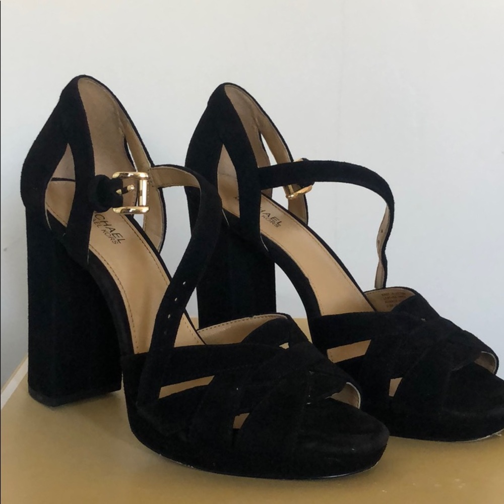 Michael Kors Black Suede 6.5